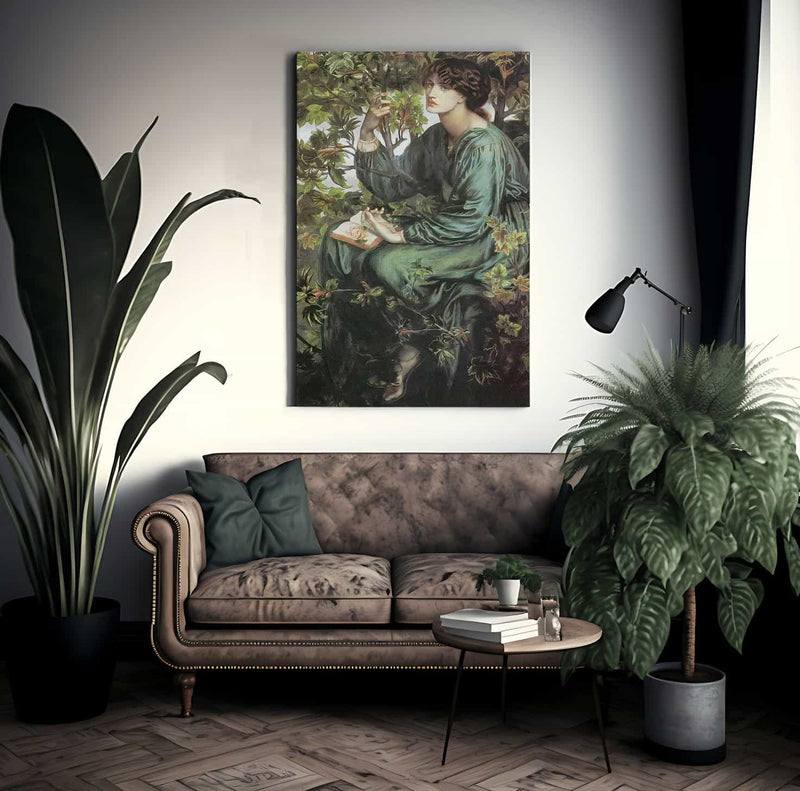 The Daydream By Dante Gabriel Rossetti Fine Art Print