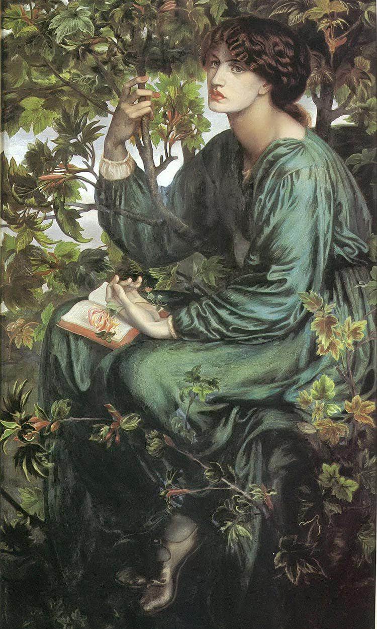 The Daydream By Dante Gabriel Rossetti Fine Art Print
