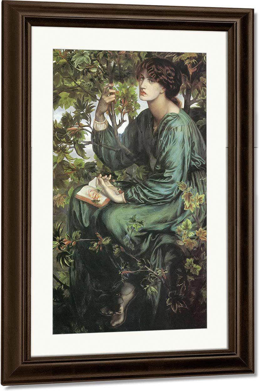 The Daydream By Dante Gabriel Rossetti Fine Art Print