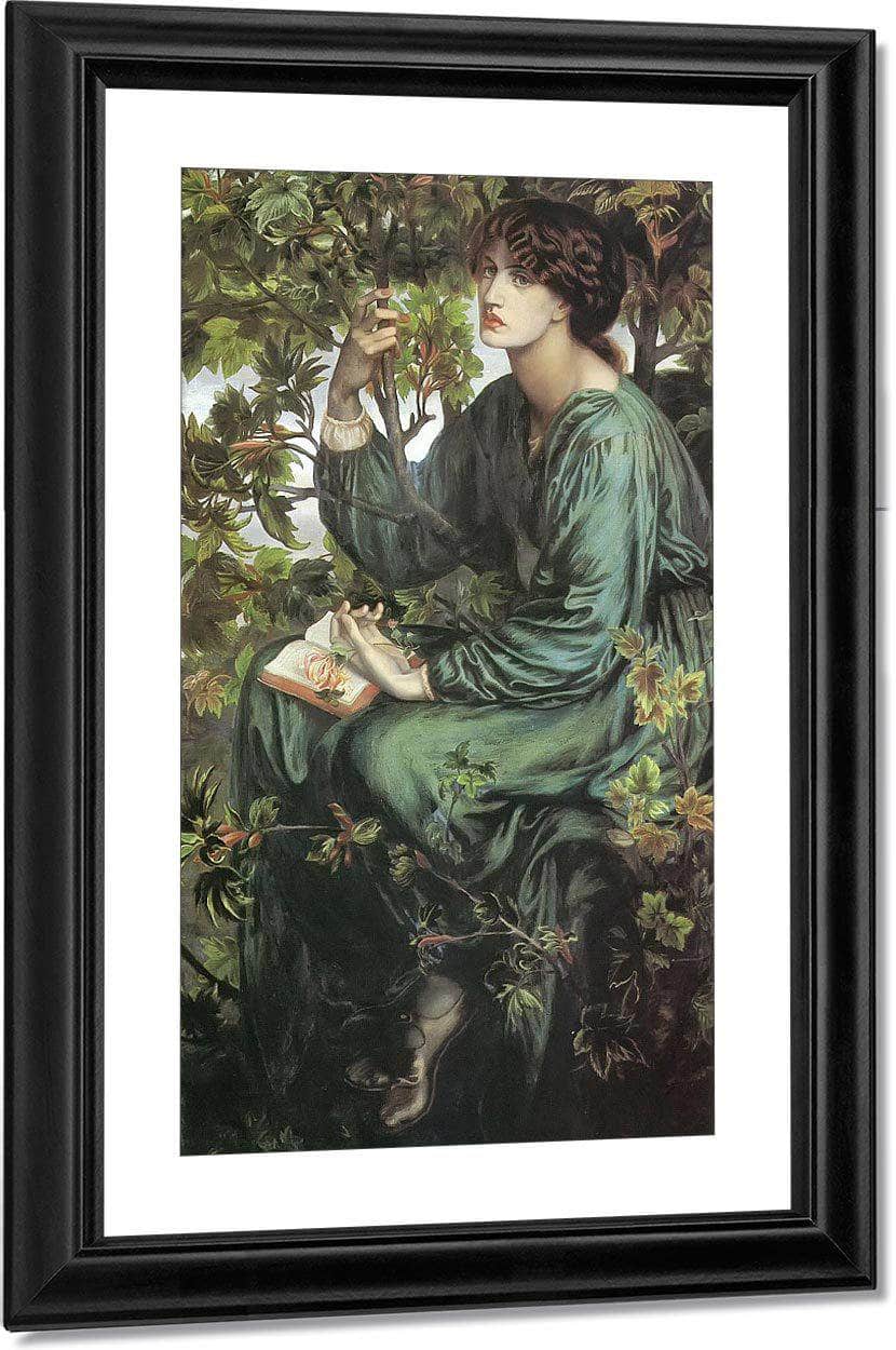 The Daydream By Dante Gabriel Rossetti Fine Art Print