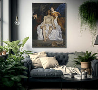 The Dead Christ With Angels 1864 Oil On Canvas 17940X14990Mm Metropolitan Museum Of Art Small By Edouard Manet Fine Art Print