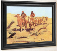 The Dead Men Aka The Discovery By Frederic Remington Fine Art Print