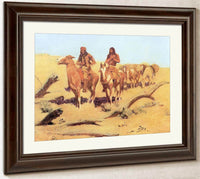 The Dead Men Aka The Discovery By Frederic Remington Fine Art Print