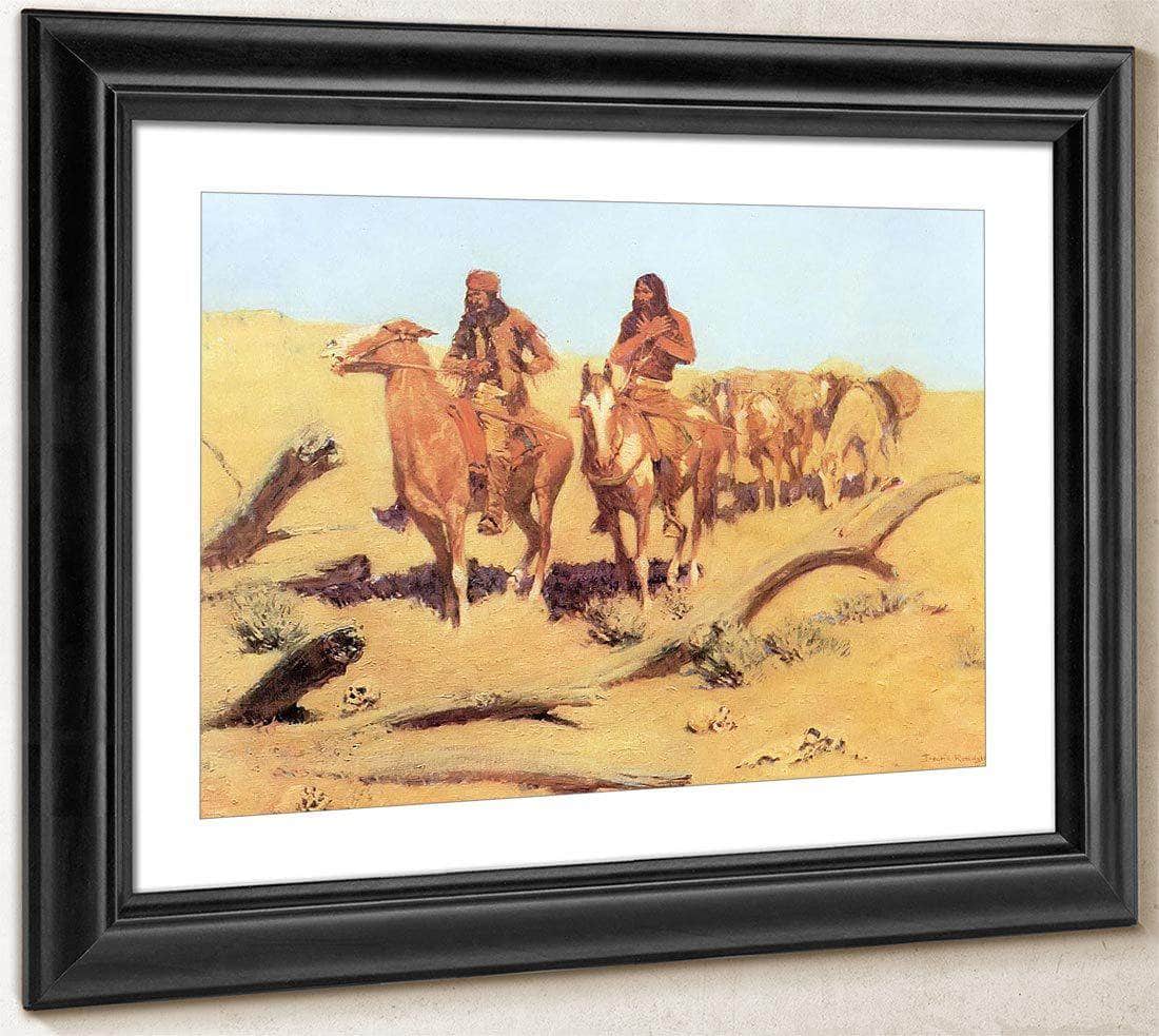 The Dead Men Aka The Discovery By Frederic Remington Fine Art Print
