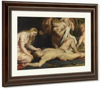 The Death Of Adonis With Venus Cupid And The Three Graces (Detail) By Peter Paul Rubens Fine Art Print