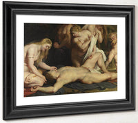 The Death Of Adonis With Venus Cupid And The Three Graces (Detail) By Peter Paul Rubens Fine Art Print