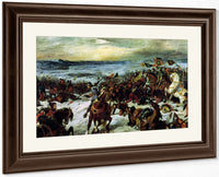 The Death Of Charles The Bold (1433 77) At The Battle Of Nancy, 5Th January 1477 By Ferdinand Victor Eugene Delacroix Fine Art Print