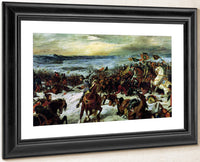 The Death Of Charles The Bold (1433 77) At The Battle Of Nancy, 5Th January 1477 By Ferdinand Victor Eugene Delacroix Fine Art Print