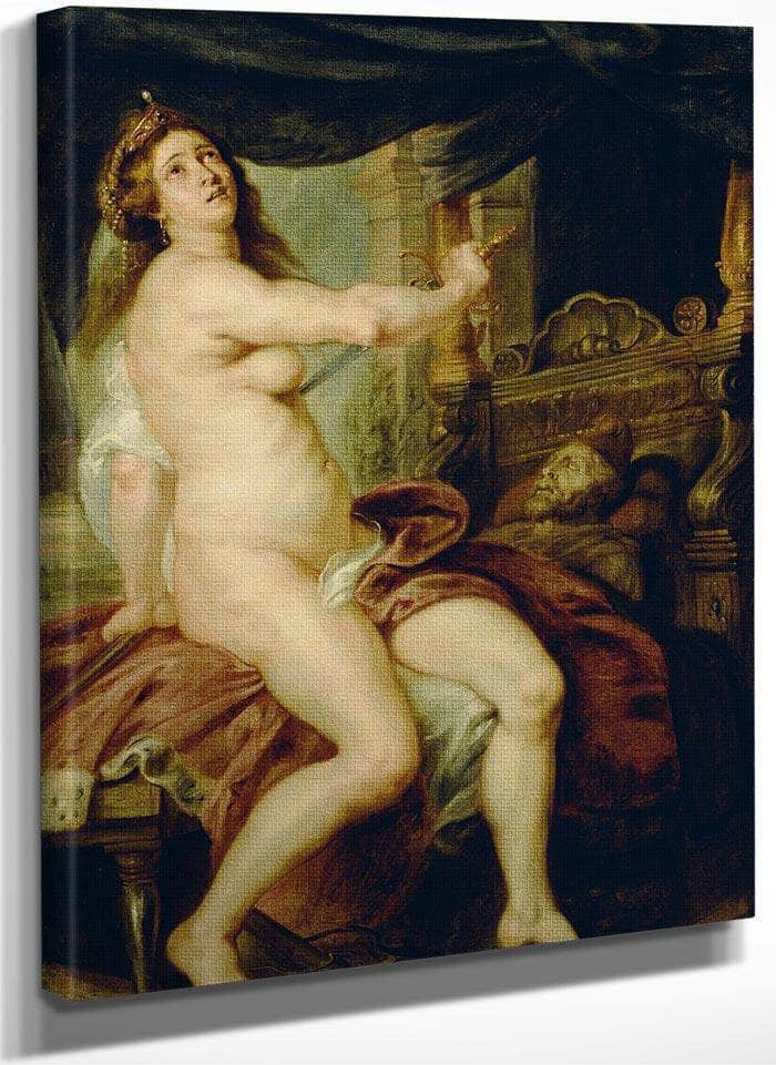 The Death Of Dido By Peter Paul Rubens Fine Art Print