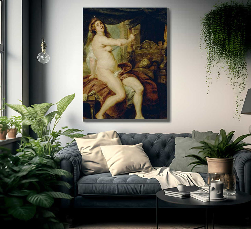 The Death Of Dido By Peter Paul Rubens Fine Art Print