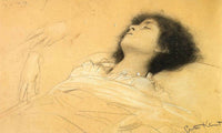 The Death Of Juliet, 1886 By Gustav Klimt Fine Art Print