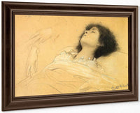 The Death Of Juliet, 1886 By Gustav Klimt Fine Art Print