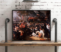 The Death Of Nelson Painting Benjamin West Canvas Art Fine Art Print
