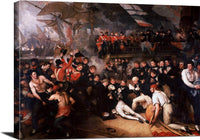 The Death Of Nelson Painting Benjamin West Canvas Art Fine Art Print