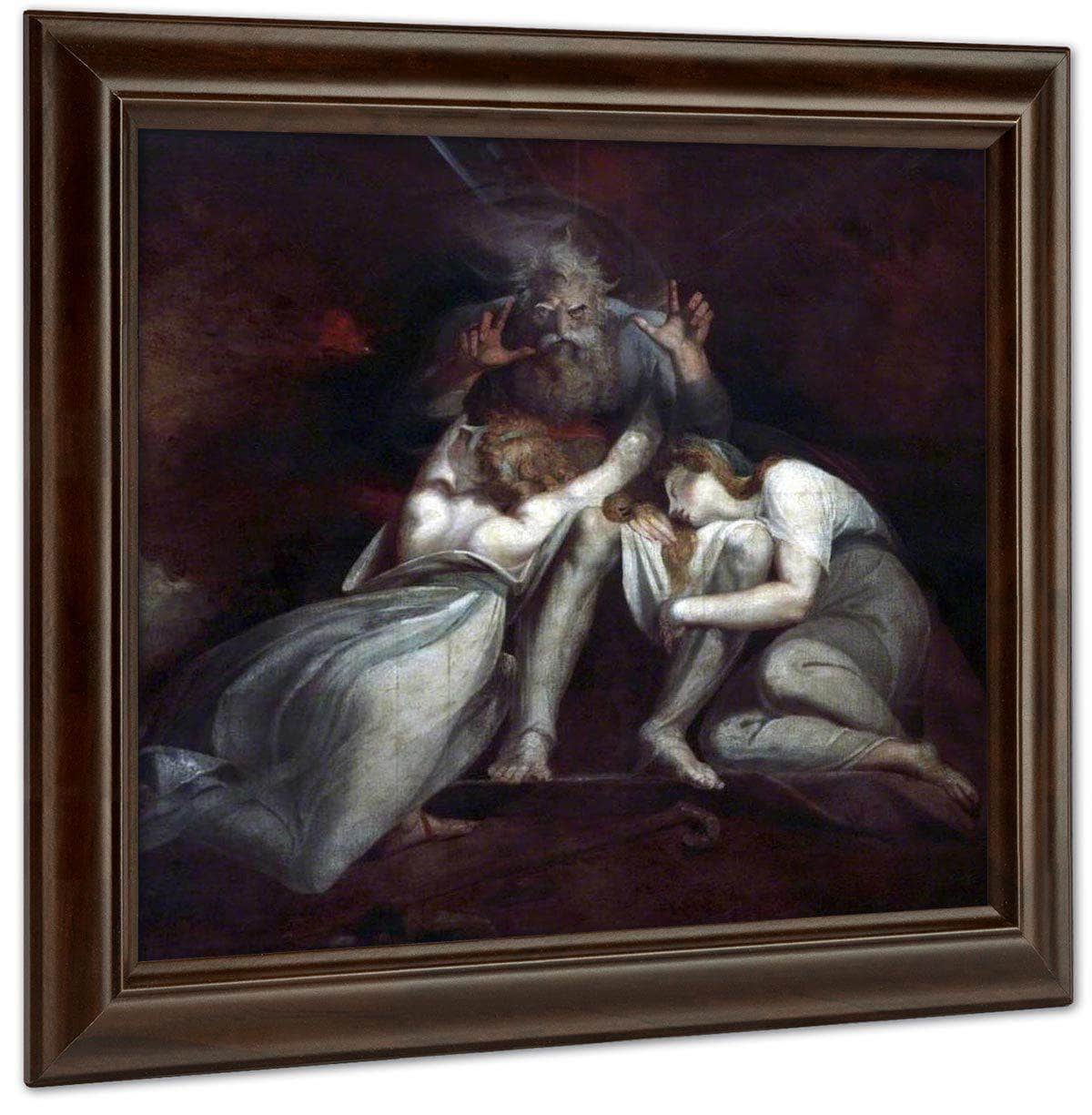 The Death Of Oedipus By Henry Fuseli Fine Art Print