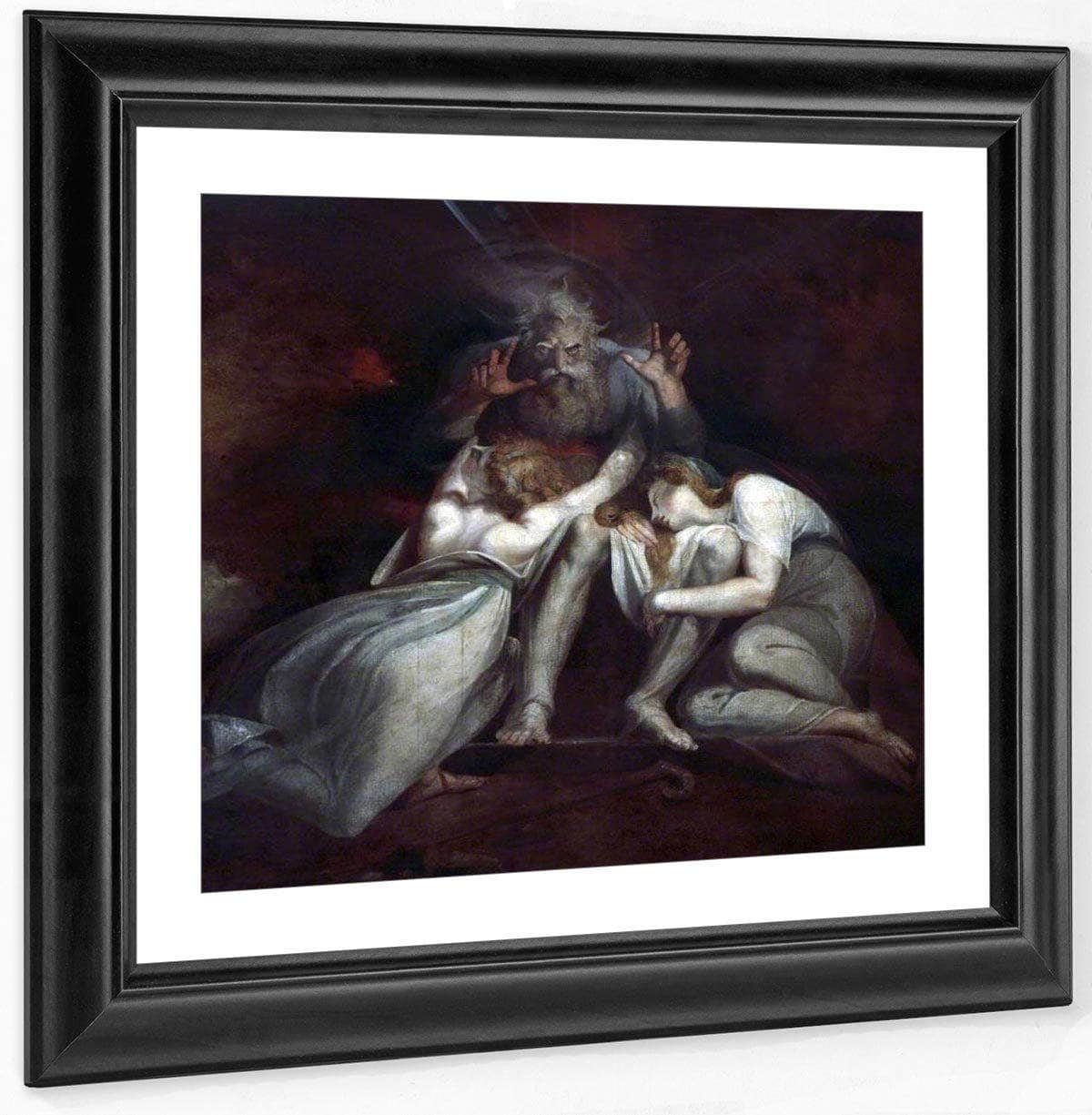 The Death Of Oedipus By Henry Fuseli Fine Art Print