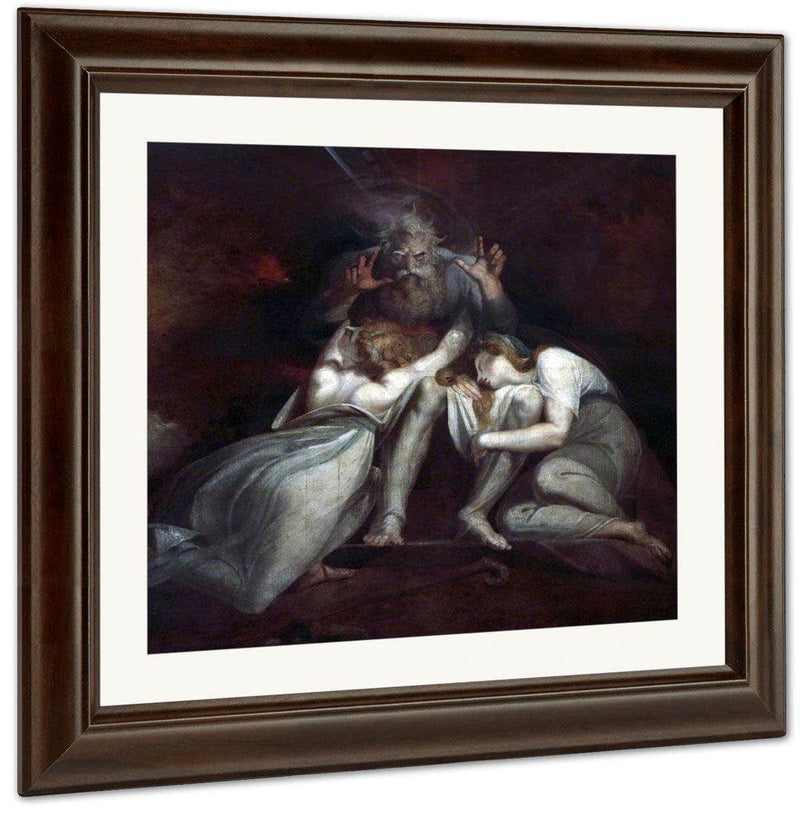 The Death Of Oedipus By Henry Fuseli Fine Art Print