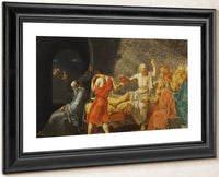 The Death Of Socrates By Jacques Louis David Fine Art Print