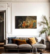 The Death Of Socrates By Jacques Louis David Fine Art Print