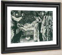 The Death Of The Village Thief By Nicolai Astrup Fine Art Print