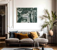 The Death Of The Village Thief By Nicolai Astrup Fine Art Print