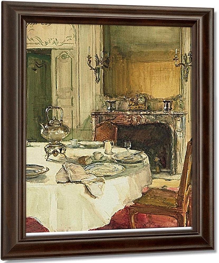 The Dejeuner By Walter Gay Fine Art Print