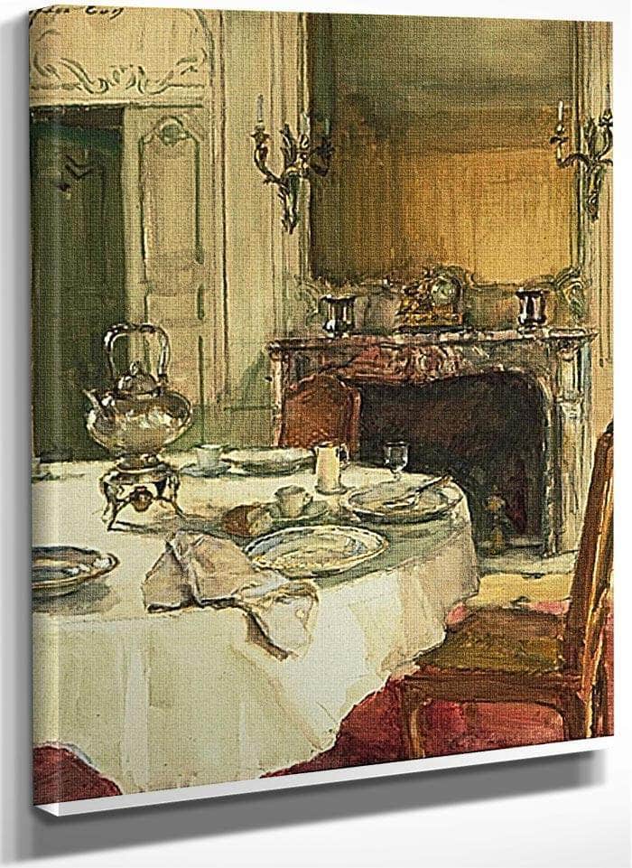 The Dejeuner By Walter Gay Fine Art Print