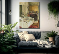 The Dejeuner By Walter Gay Fine Art Print