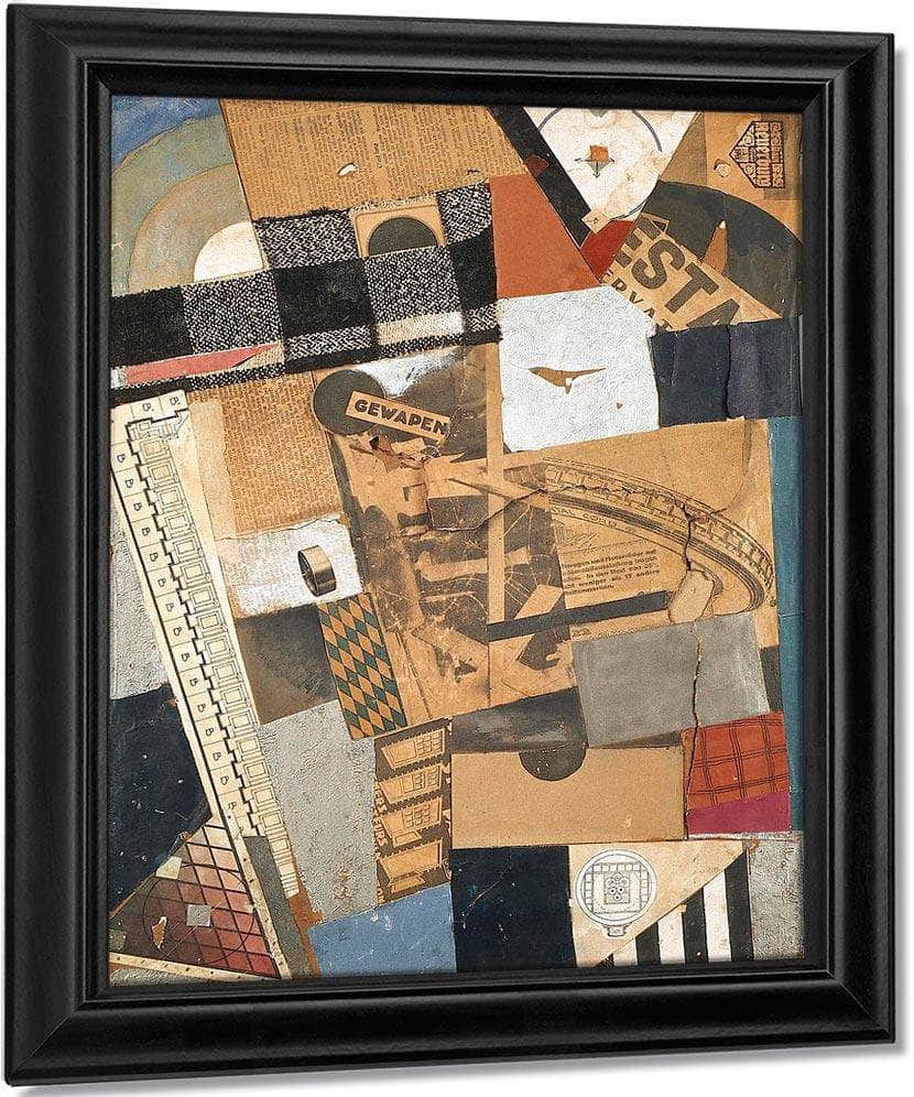 The Denaturalized Material Destruction 2 1923 By Theo Van Doesburg Fine Art Print