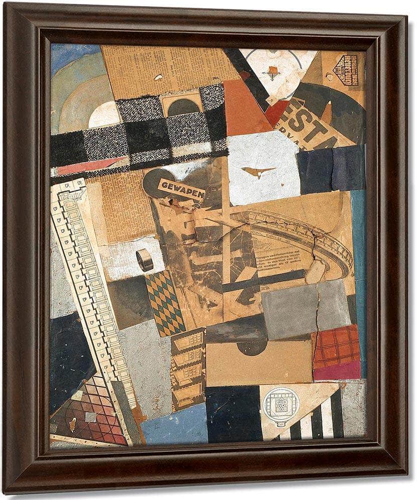 The Denaturalized Material Destruction 2 1923 By Theo Van Doesburg Fine Art Print