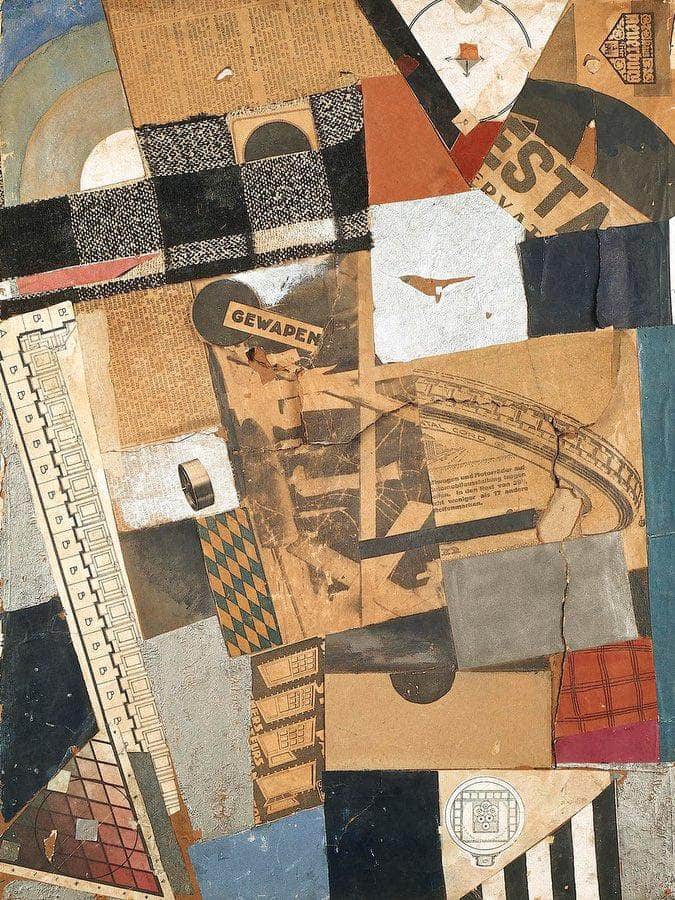 The Denaturalized Material Destruction 2 1923 By Theo Van Doesburg Fine Art Print