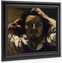 The Desperate Man By Gustave Courbet Fine Art Print