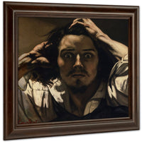 The Desperate Man By Gustave Courbet Fine Art Print