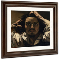 The Desperate Man By Gustave Courbet Fine Art Print