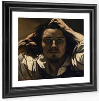 The Desperate Man By Gustave Courbet Fine Art Print