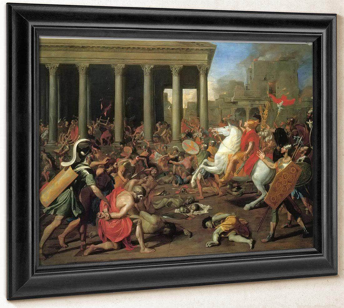 The Destruction Of The Temple Of Jerusalem Ii By Nicholas Poussin Fine Art Print