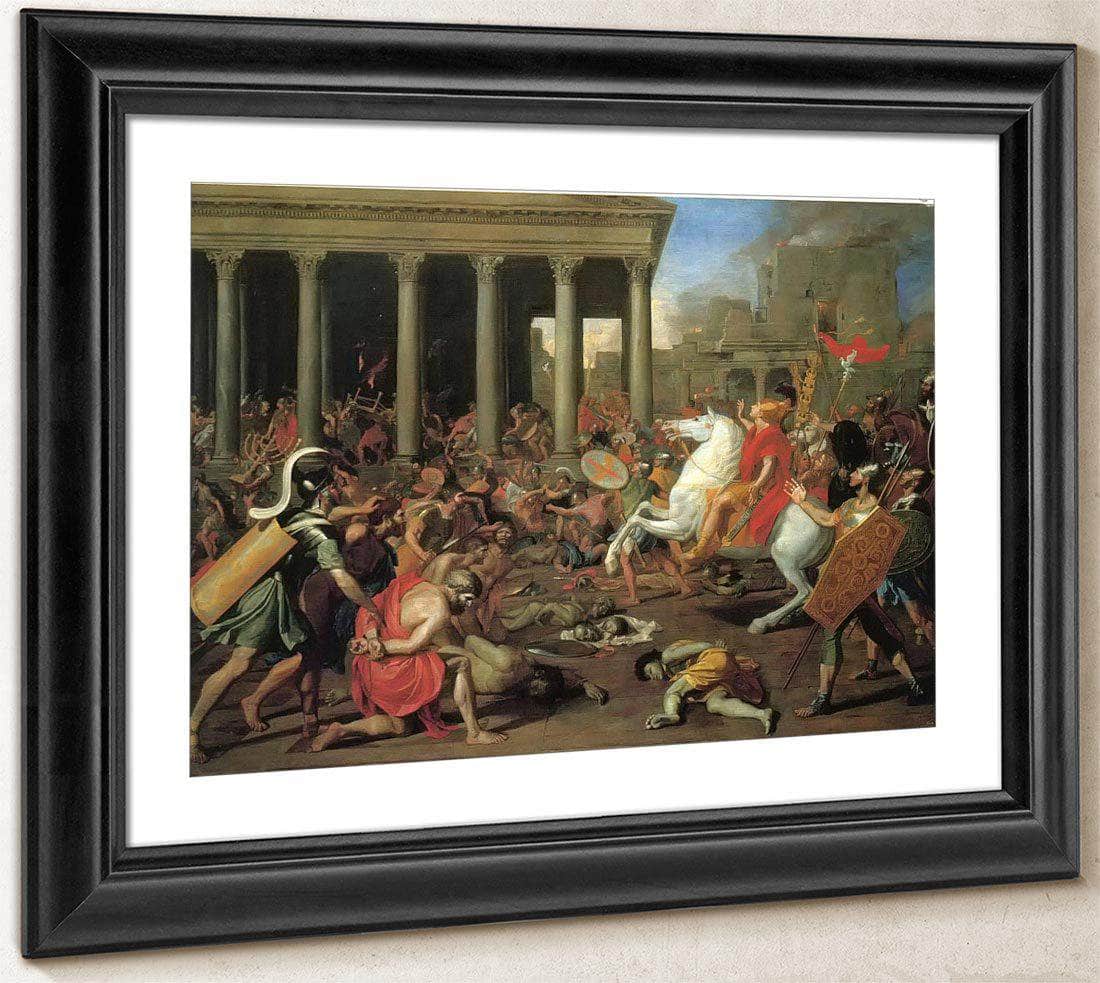 The Destruction Of The Temple Of Jerusalem Ii By Nicholas Poussin Fine Art Print