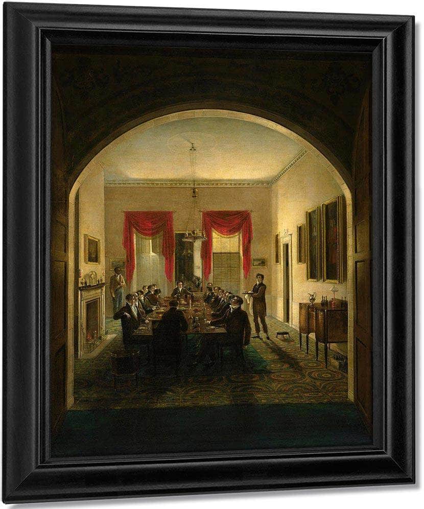 The Dinner Party By Henry Sargent Fine Art Print