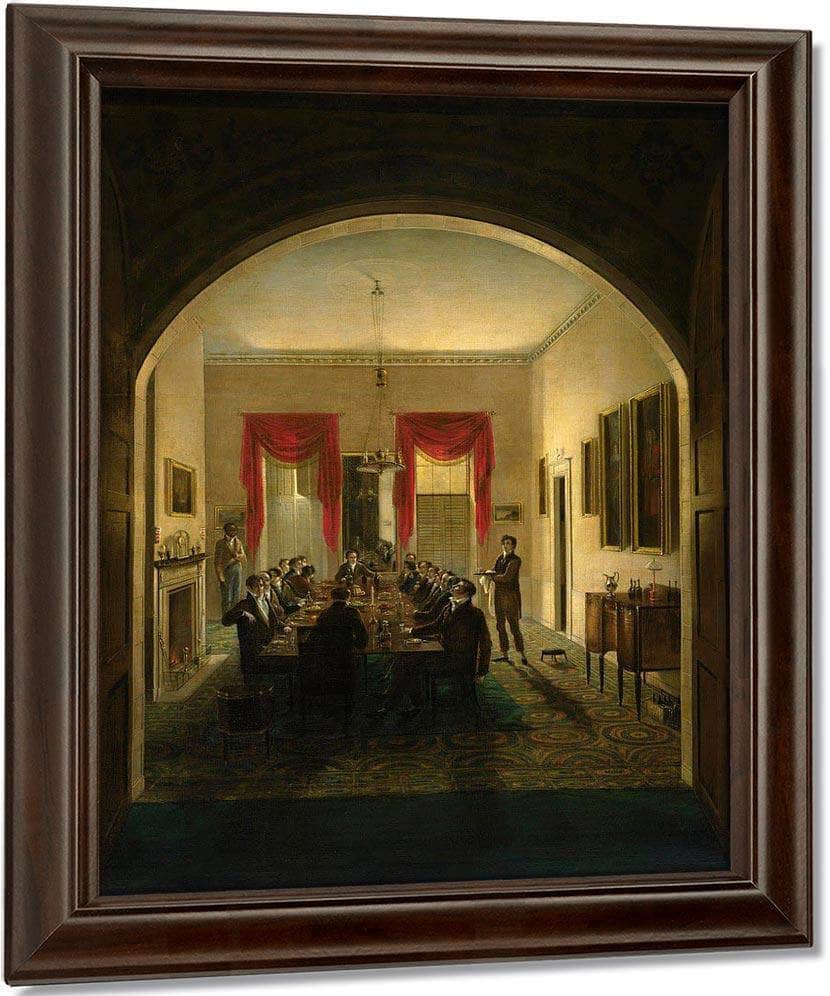 The Dinner Party By Henry Sargent Fine Art Print