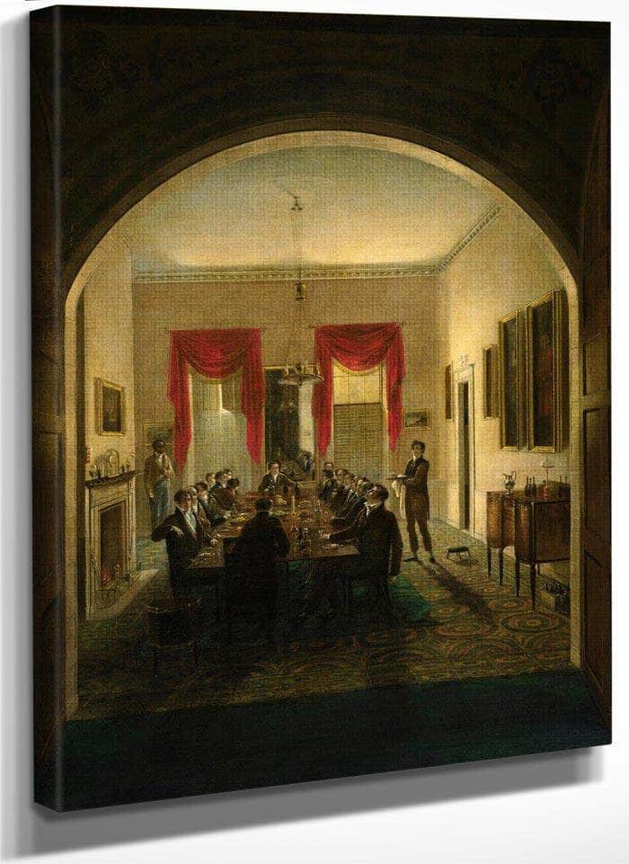 The Dinner Party By Henry Sargent Fine Art Print