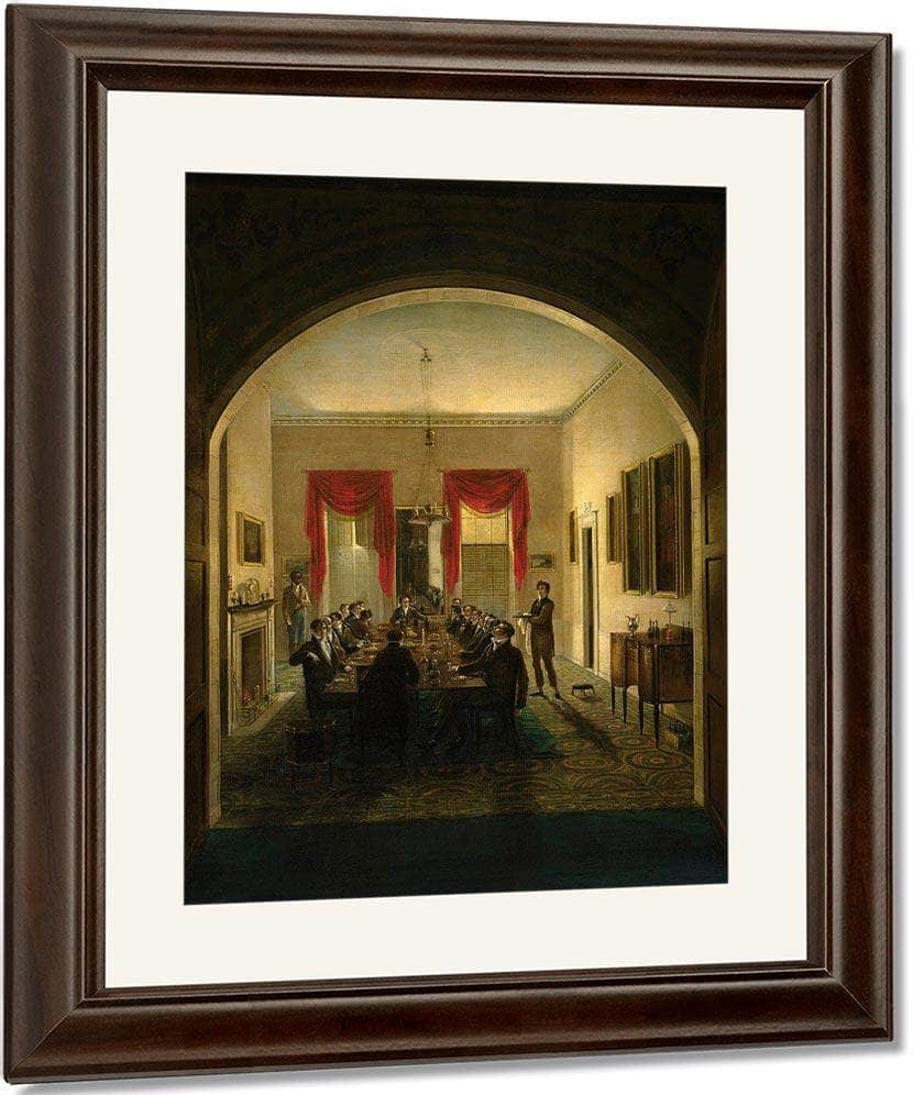 The Dinner Party By Henry Sargent Fine Art Print