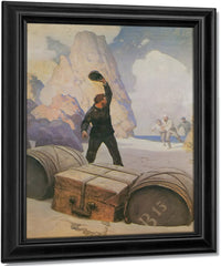 The Discovery Of The Chest By NC Wyeth Fine Art Print