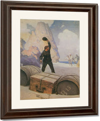 The Discovery Of The Chest By NC Wyeth Fine Art Print