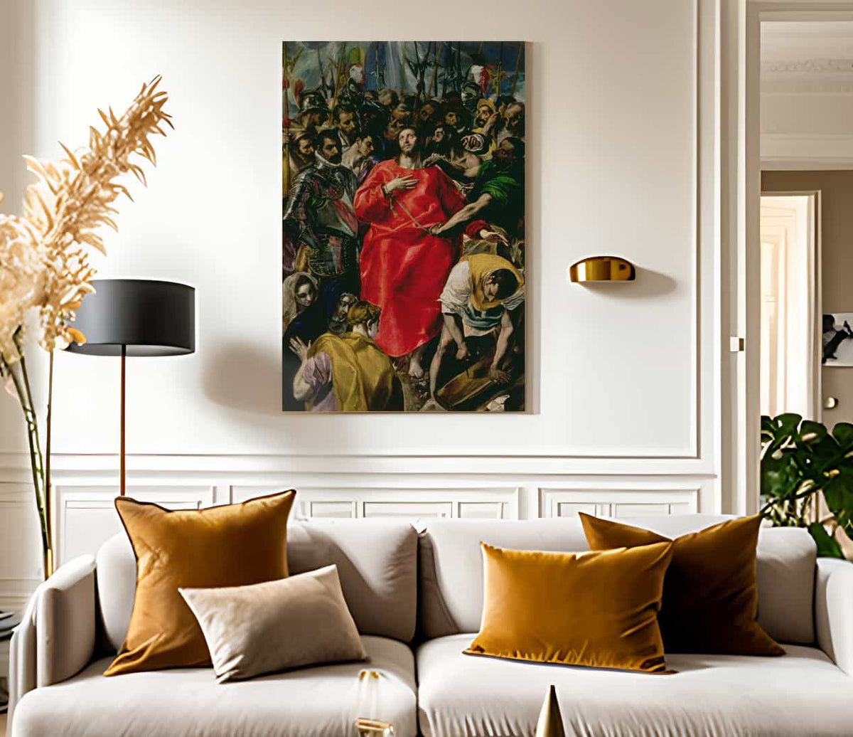 The Disrobing Of Christ By El Greco Fine Art Print