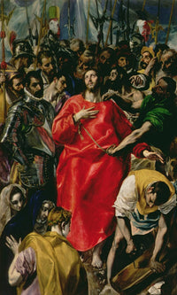 The Disrobing Of Christ By El Greco Fine Art Print