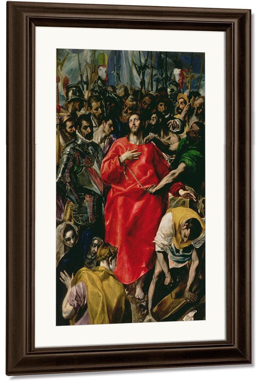 The Disrobing Of Christ By El Greco Fine Art Print
