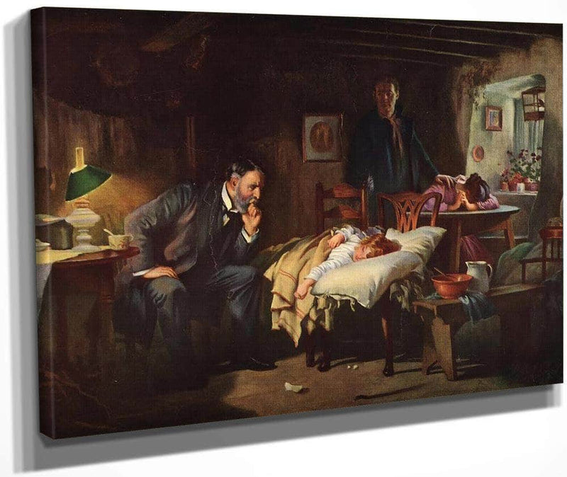 The Doctor By Luke Fildes Fine Art Print