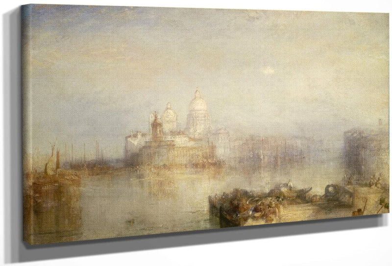 The Dogana And Santa Maria Della Salute Venice By Joseph Mallord William Turner Fine Art Print