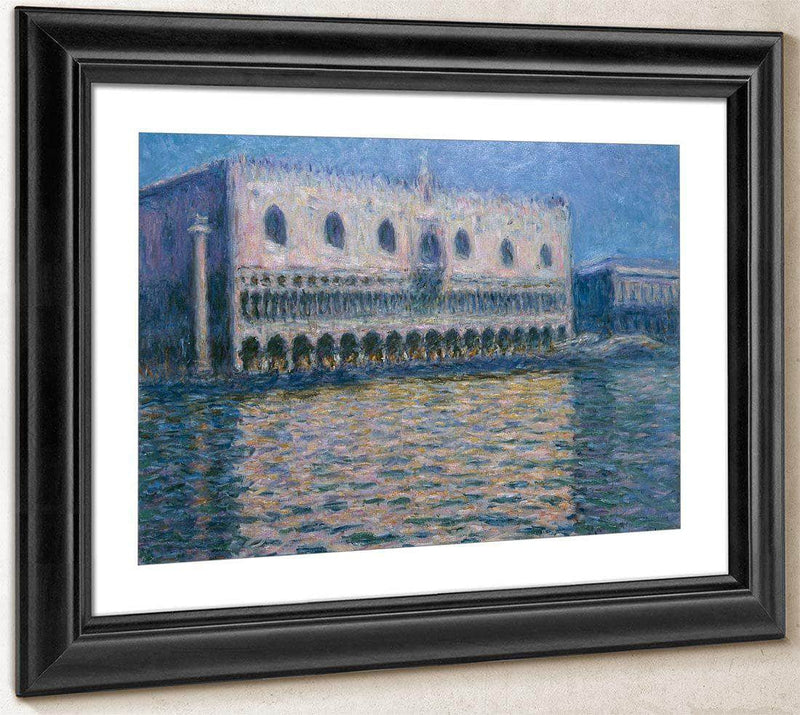 The Doge's Palace In Venice By Monet Claude Fine Art Print