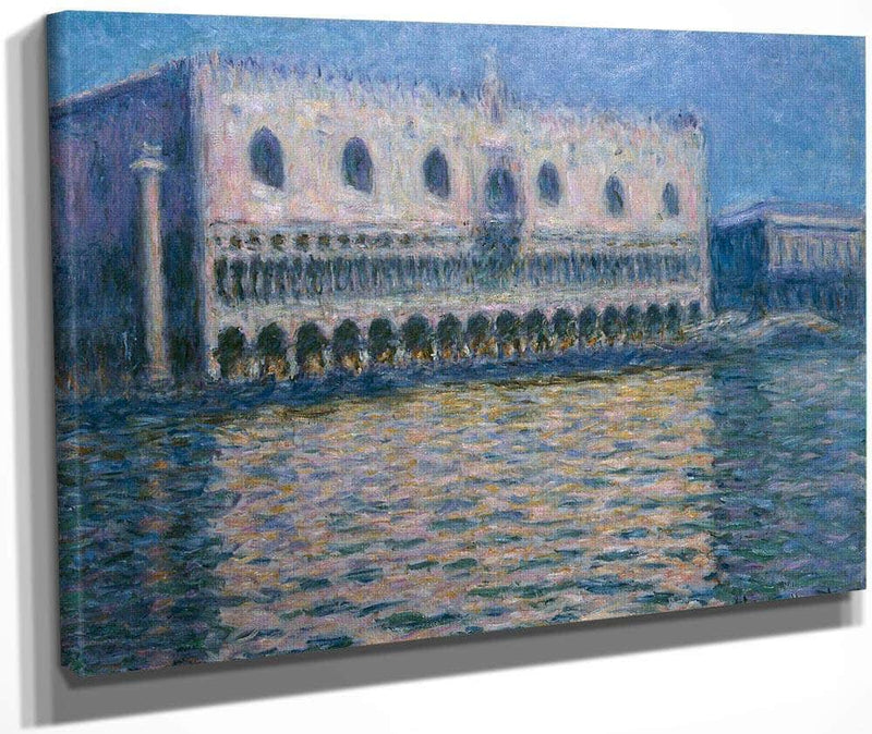 The Doge's Palace In Venice By Monet Claude Fine Art Print